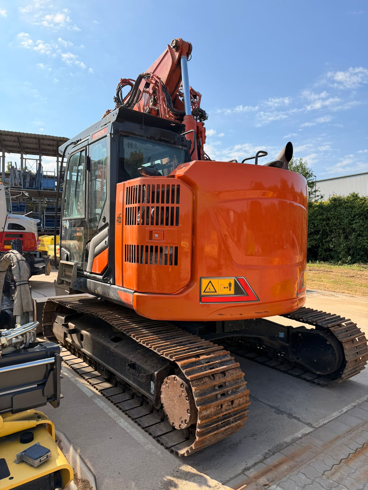 Hitachi Bagger ZX 135 US-7 OQ70/55 16,2 to. – Bild 3