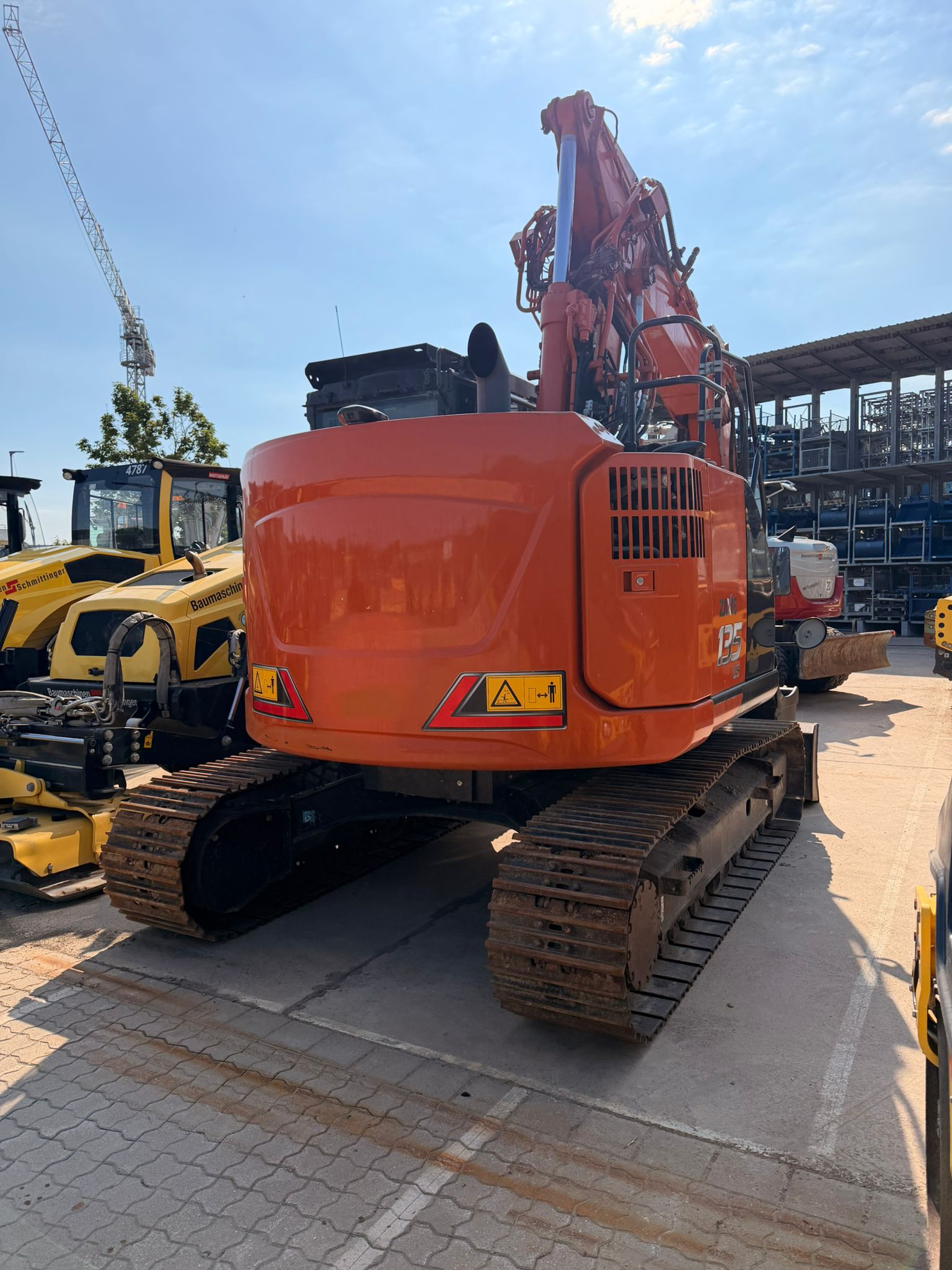 Hitachi Bagger ZX 135 US-7 OQ70/55 16,2 to. – Bild 7